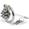 CockLock Cage avec Picots Chastipik et Tige - Longueur 1.2cm